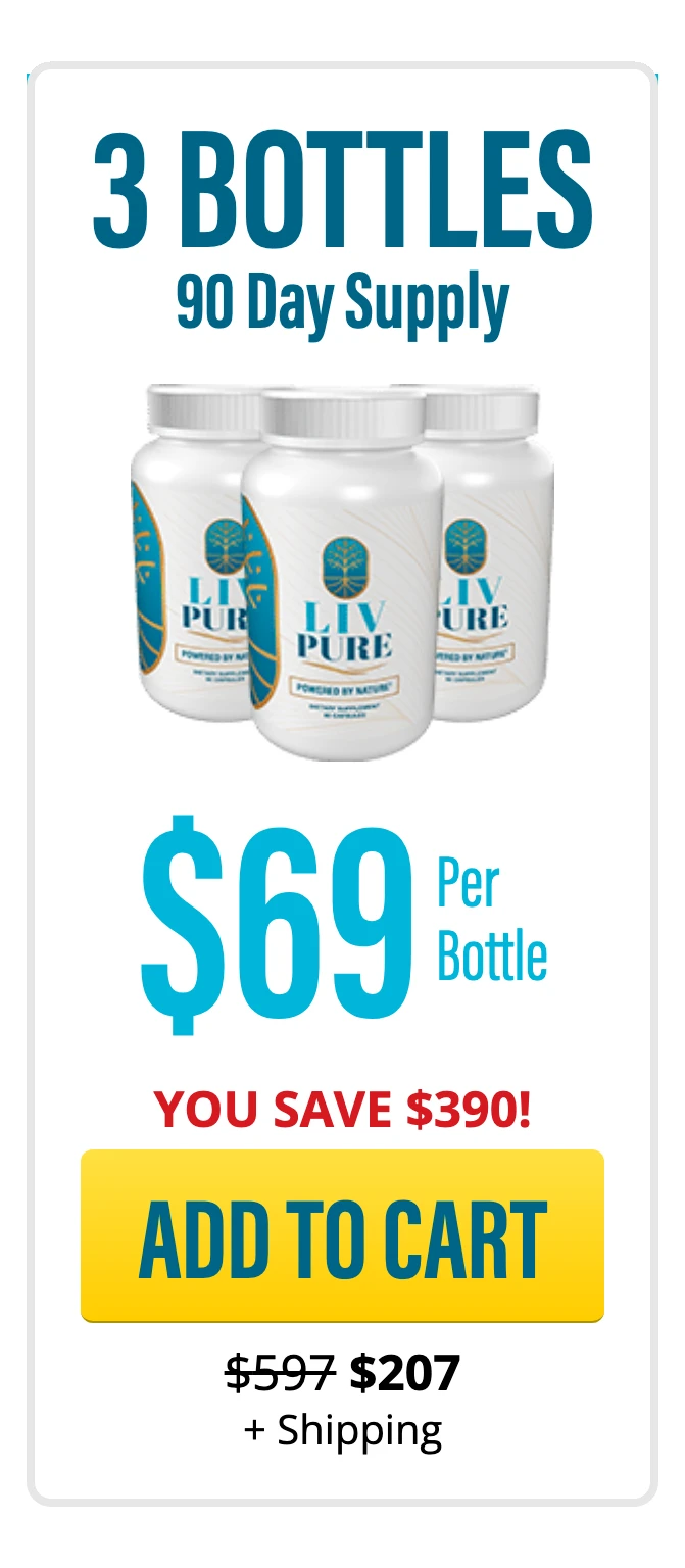 Liv Pure 3 bottles